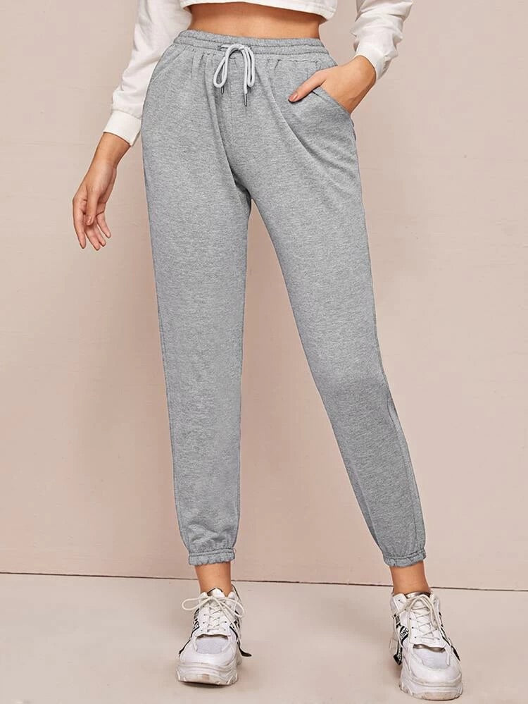 Teen Grey Cotton Sweatpant