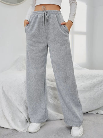 Teen Solid Drawstring Jogger Pant