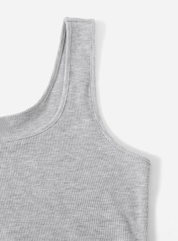 Teen Solid Pack of 2 Rib Fitted Tank Tops